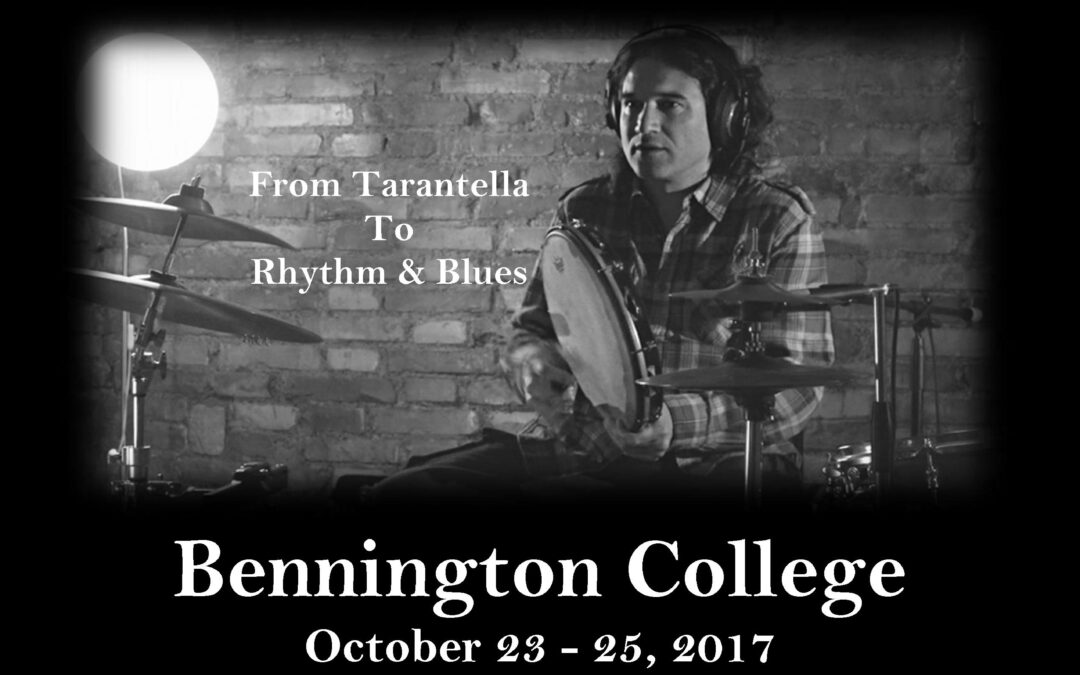 Masterclass Bennington College Oct. ’17